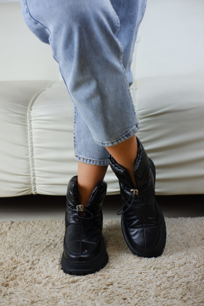 Дутыши женские зимние <369-8899-1- ZM ч/к+т>