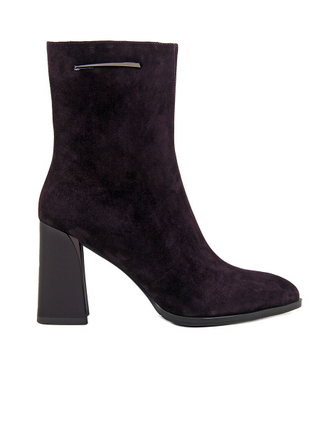 Ботильоны женские демис <04-2-A фиол/з>