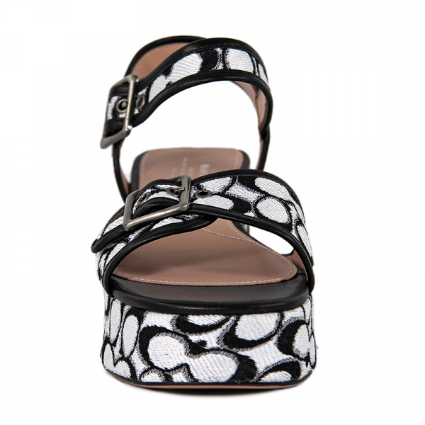 Сандалии женские <200804B4-YP= ч/к+т>