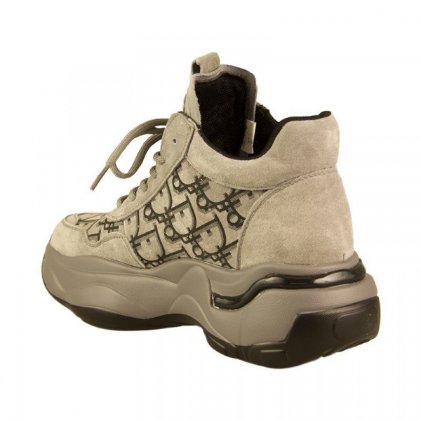 Кроссовки женские демис <G8018-1HU серы/з>