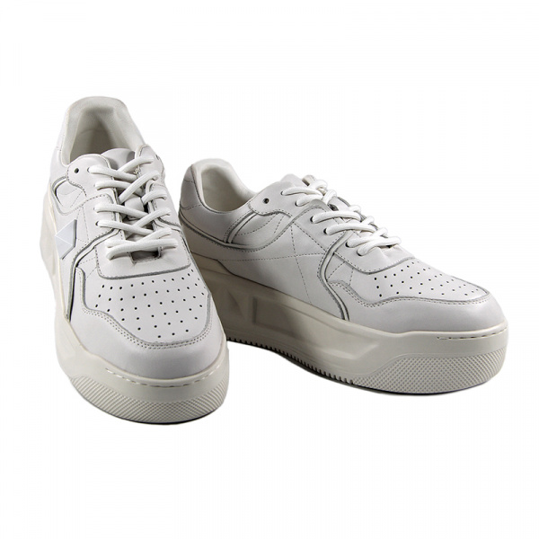 Кроссовки женские <933-24-1 бел/к>