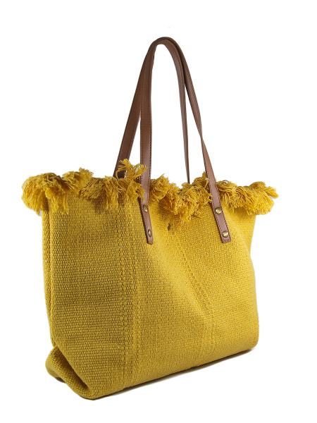 Сумка женская лето  <V5520 желтый/текстиль>