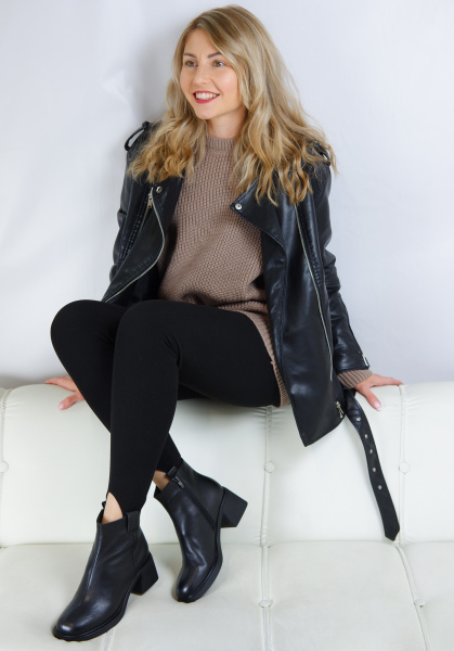 Ботильоны женские демис <AQ2287-1 ч/к>