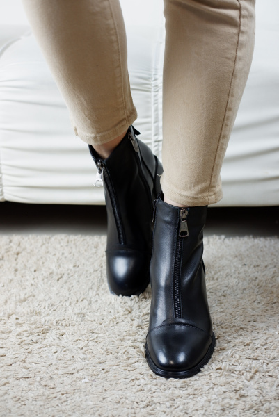 Ботильоны женские демис <P101-382/58NP/8= ч/к>