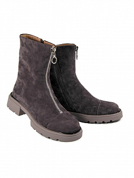 Ботинки женские зимние <A117-L94M-C297 серы/з>