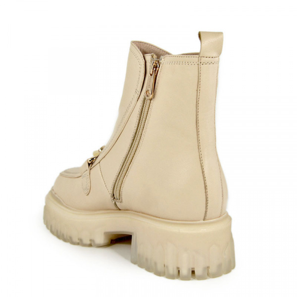 Ботинки женские зимние <A320-02M-P318= беж/к>