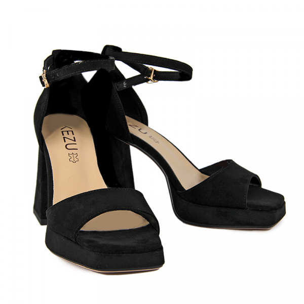 Босоножки женские <W2713-H1064-1 ч/т>