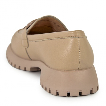 Лоферы женские <K-S-H59-2-70= беж/к>