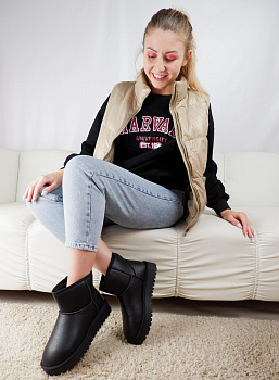 Угги женские зимние <48290-3 ч/к>