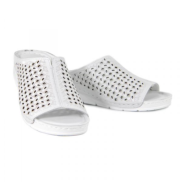 Сабо женские <31F5-41-010= бел/к>