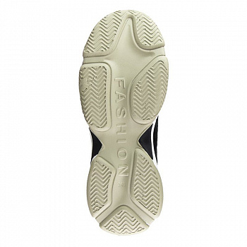 Кроссовки женские <103-8055-1 ч/тек>