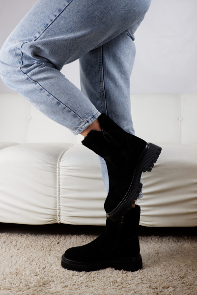 Ботинки женские зимние <972 ч/з>