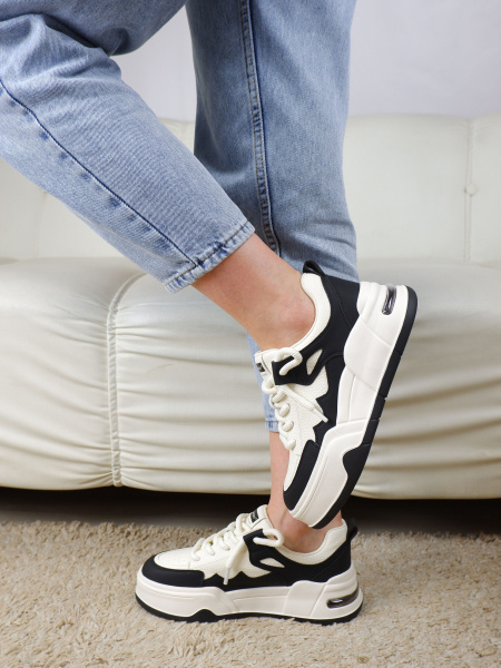 Кроссовки женские <A6-AA852 беж/к>