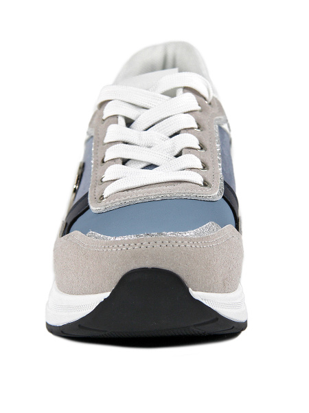 Кроссовки женские <D9429-4 син/эко к+т>