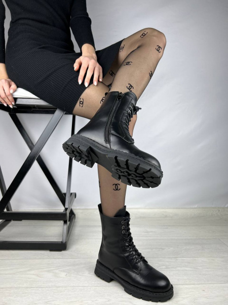 Ботинки женские зимние <W2161-2745-1ZM= ч/эко к>