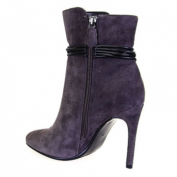 Ботильоны женские демис <1755S-T0516D серы/з>