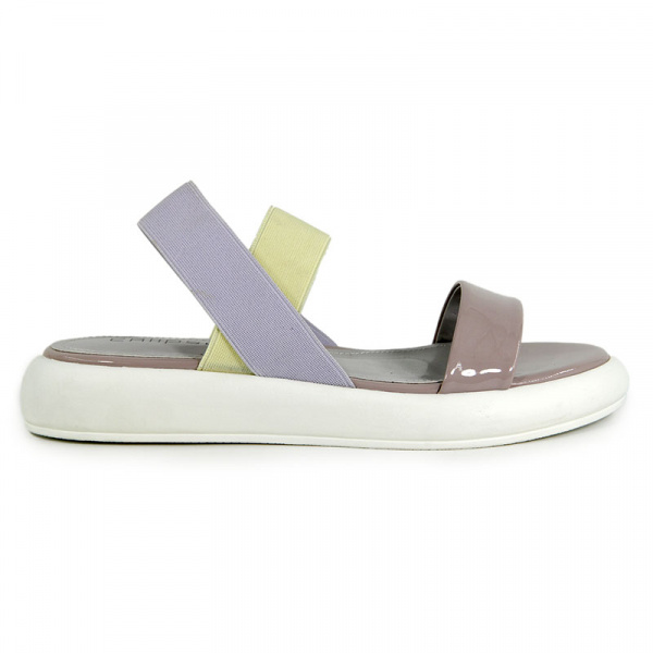 Сандалии женские <670-10-IG-15-IP серы/тек>