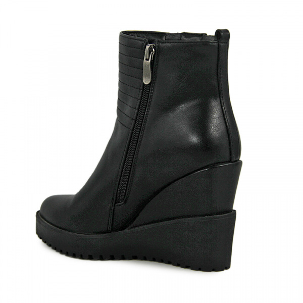 Ботинки женские демис <435-118-12 ч/эко к>