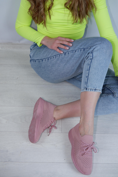 Кроссовки женские лето <A70= роз/тек>