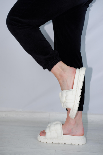 Сабо женские <2227-1-M= бел/эко+тек>