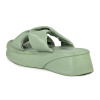 Сабо женские <WH-006= зеленый/эко к>