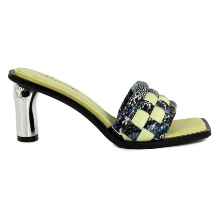 Сабо женские <A1490-50L-N428B=жел+фио/к>