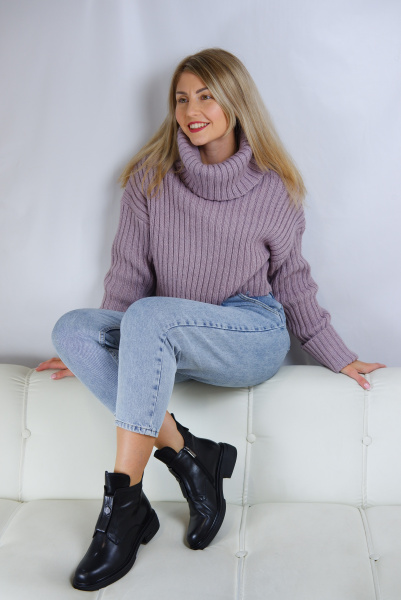 Ботинки женские демис <K3R08-H672B ч/к>