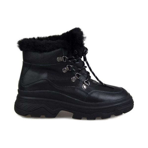 Ботинки женские зимние <ES5239-1HZM ч/эко к>