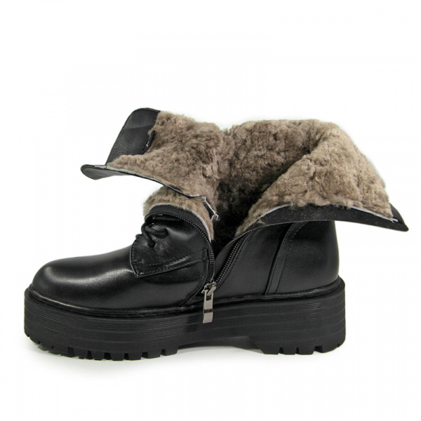 Ботинки женские зимние <W1505-2708ZM= ч/к>
