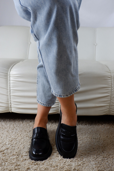 Лоферы женские <ZM2837-1 ч/к>