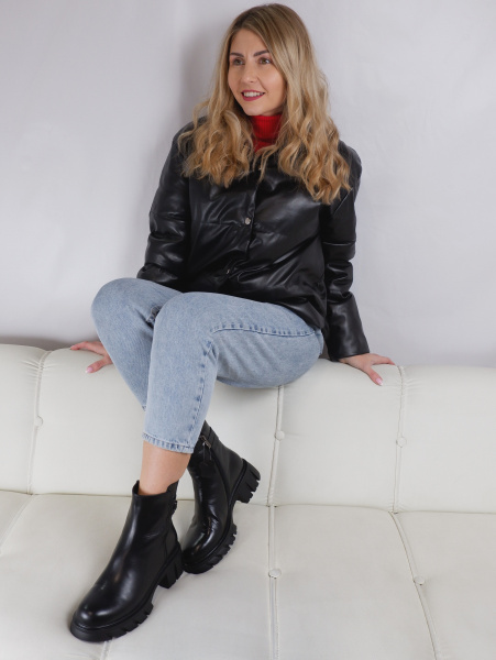 Ботинки женские зимние <ZPA-J3677-N3254ZM ч/к>