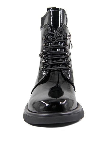 Ботинки женские демис <PW3754-22161 ч/нат лак к>