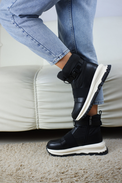 Ботинки женские зимние <927-233 ч/к+т>