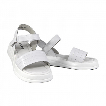 Сандалии женские <PEA163-2 бел/к>
