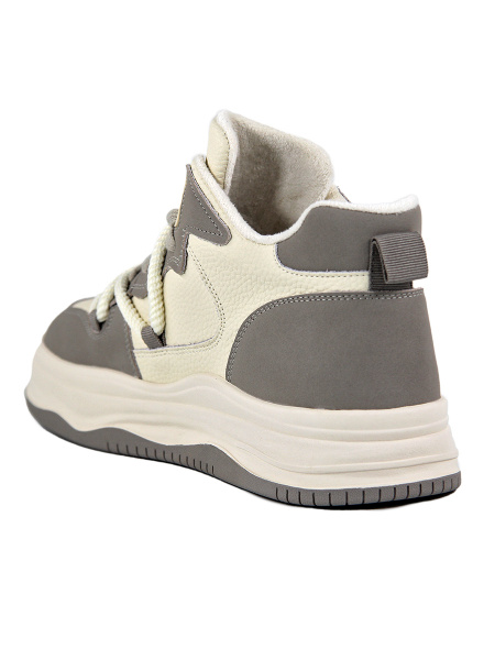 Кеды женские демис <B26299HU беж+серы/к>