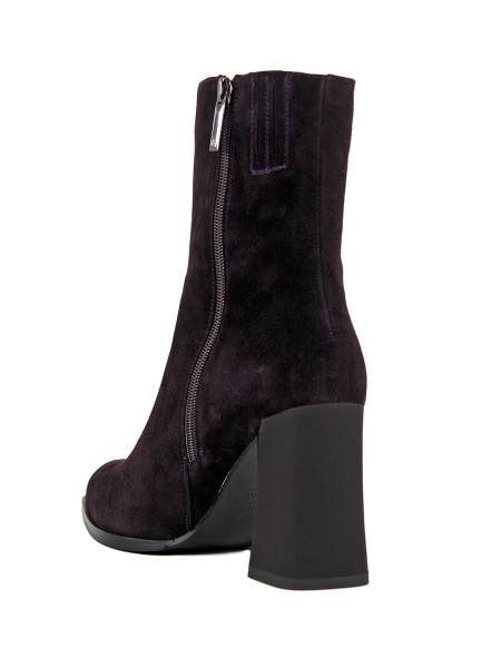 Ботильоны женские демис <04-2-A фиол/з>