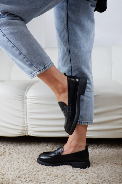 Лоферы женские <ZM2837-1 ч/к>