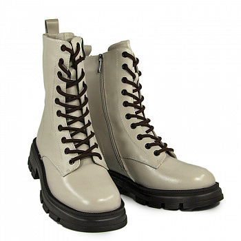 Ботинки женские зимние <PAK2774-В947YM= беж/к>