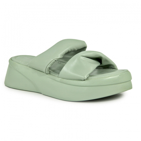 Сабо женские <WH-006= зеленый/эко к>