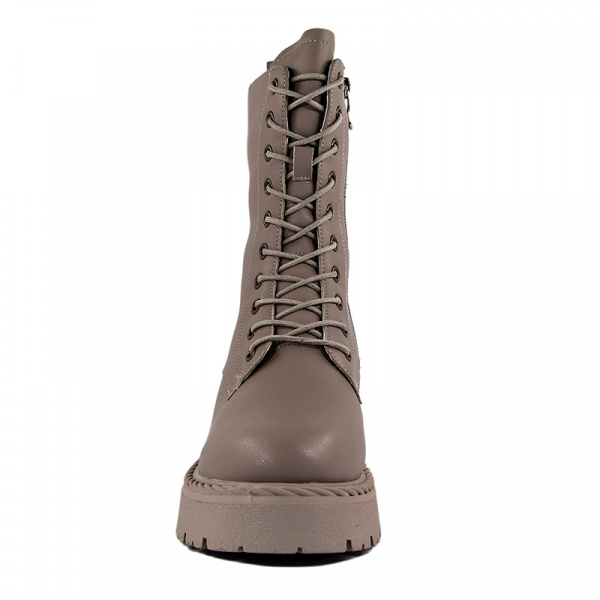 Ботинки женские зимние <32W18-36-110Z темно-беж/к>