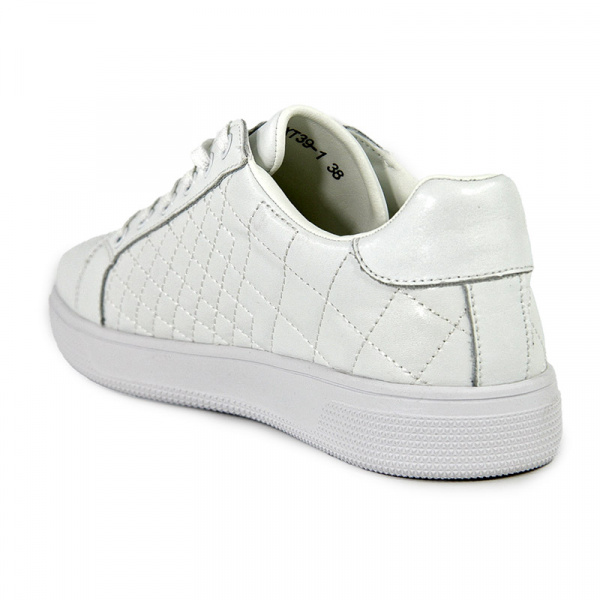 Кеды женские <DXT39-1= белый/к>