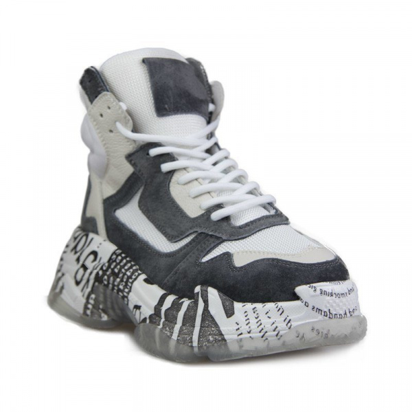 Кроссовки женские демис <CK-44 серы/з>