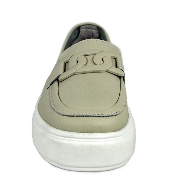 Слипоны женские лето <31F15-56-022= беж/к>