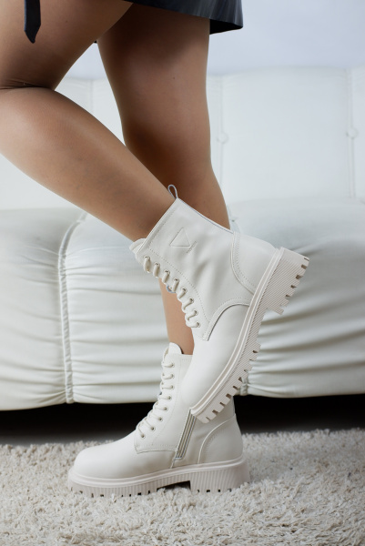 Ботинки женские зимние <PAG235-2Z= беж/к>