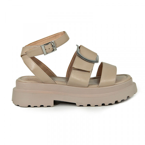 Сандалии женские <104-639-1/2022= беж/эко к>