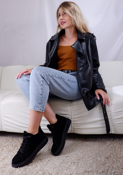 Кеды женские демис <317-94E ч/з>