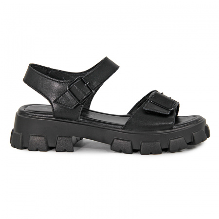 Сандалии женские <12F6-15-101= чер/к>