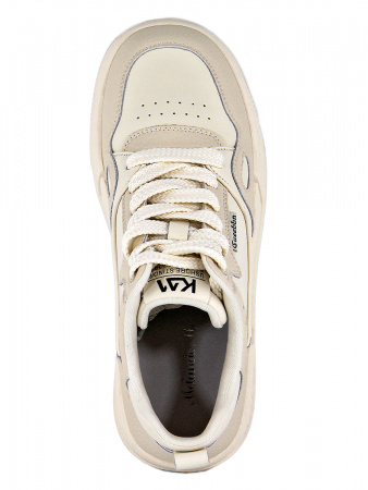 Кеды женские демис <B26186M беж/к>