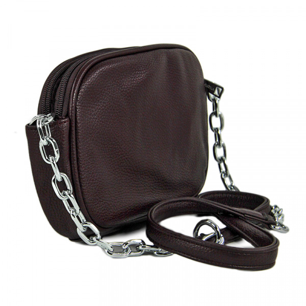 Сумка женская  <V-0179 бордовый/эко к>