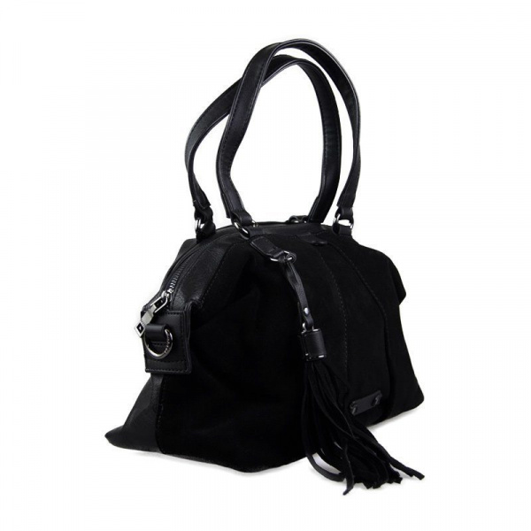 Сумка женская  [H5997 ч/иск з+ эко к]